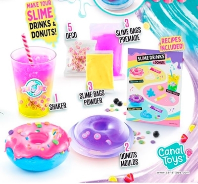 So Slime - Ensemble beignes et breuvage | Solutions sensorielles