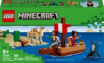 Lego - Minecraft : Le voyage du bateau de pirates | LEGO®