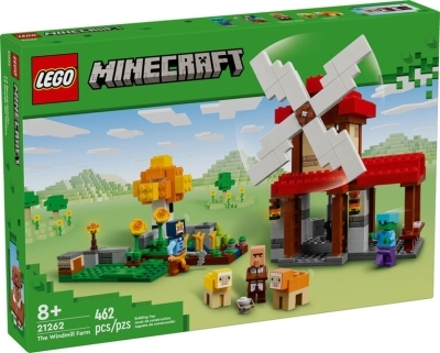 Lego - Minecraft : La ferme-moulin | LEGO®