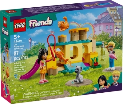 Lego - Friends : Aventure au terrain de jeu pour chats | LEGO®