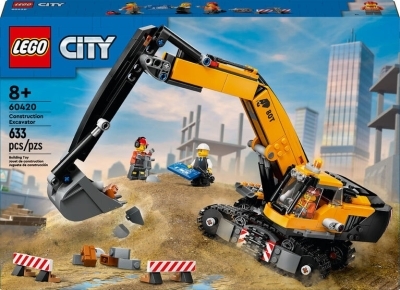 Lego - City : L’excavatrice de construction jaune | LEGO®