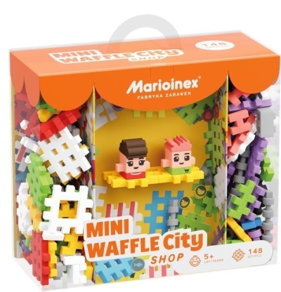 Mini Waffle - Magasin 148 pcs (FR-EN) | Plus Plus