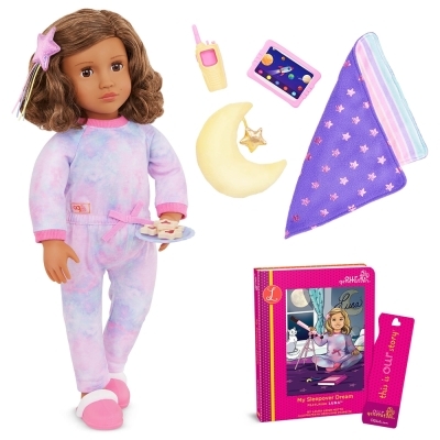 Poupée OG de luxe - Luna "My Sleepover Dream" 46 cm - Soirée pyjama de rêve | Poupées et accessoires