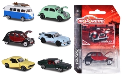 Majorette - 1:64 Voiture Vintage assorties | Sensoriel et moteur