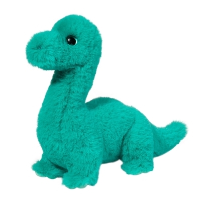 Peluche - Mini Brontosaurus vert | Peluche et marionnette