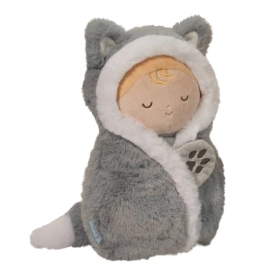 Peluche - Bébé gris | Peluche et marionnette