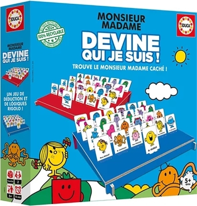 Educa - Devine qui je suis! Monsieur Madame Version française | Enfants 5–9 ans 