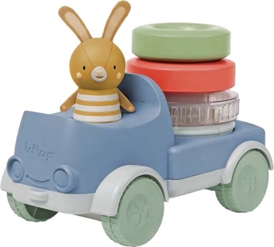 Taf Toys - Camion lapin à empiler 2-en-1 | Bébé (18 mois & moins)