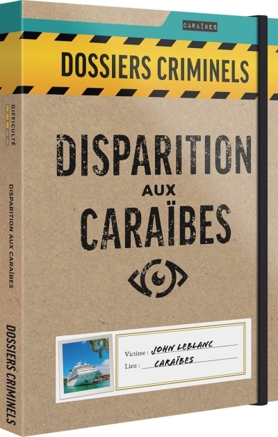 Dossiers Criminels - Disparition aux Caraïbes | Jeux coopératifs