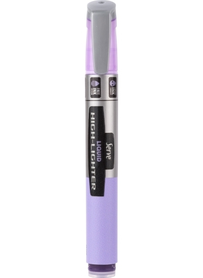 Surligneur Serve Lilas pastel | Surligneurs