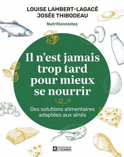 Il n'est jamais trop tard pour mieux se nourrir | Lambert-Lagacé, Louise | Thibodeau, Josée