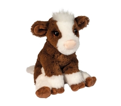 Peluche - Bessie la mini vache | Peluche et marionnette