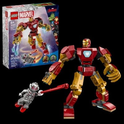 LEGO : Marvel - Le robot d’Iron Man contre Ultron | LEGO®