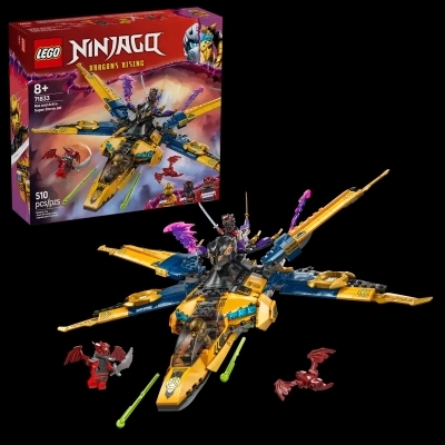 LEGO : Ninjago - L’avion des tempêtes de Ras et Arin | LEGO®