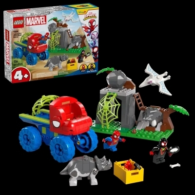 LEGO : Marvel - Le sauvetage en camion-dinosaure de l’équipe Spidey | LEGO®