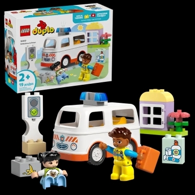 LEGO : Duplo - Ambulance et chauffeur | LEGO®