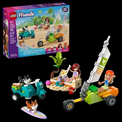 LEGO : Friends - Les chiens surfeurs et l’aventure en scouteur | LEGO®