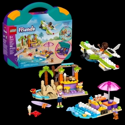 LEGO : Friends - La valise créative de plage et de voyage | LEGO®