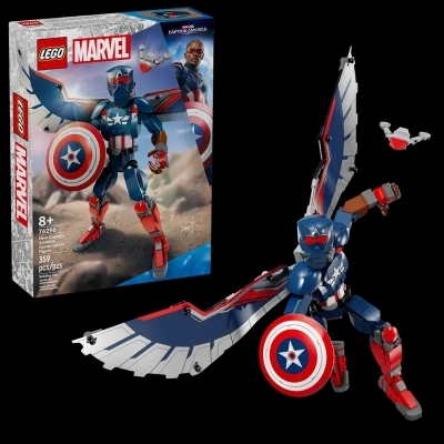 LEGO : Marvel - La figurine à construire du nouveau Capitaine America | LEGO®