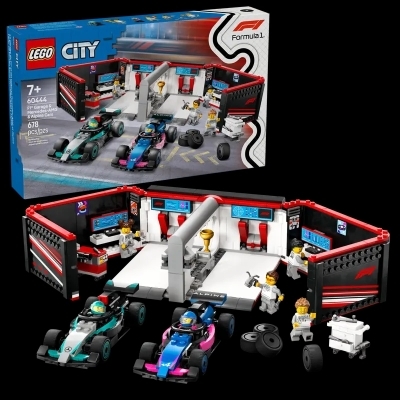 LEGO : City - Le garage de F1® et les voitures Mercedes-AMG et Alpine | LEGO®