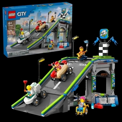 LEGO : City - Sans limites : Rampe d'accélération pour voitures de course | LEGO®