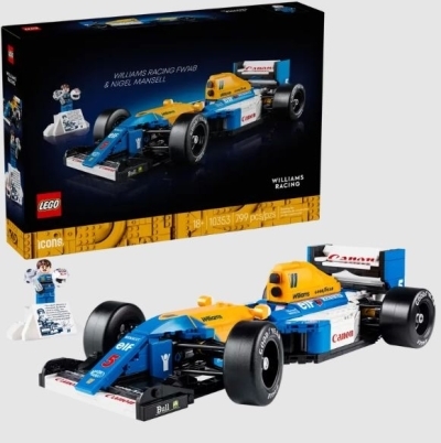 LEGO : Icons - Williams Racing FW14B et Nigel Mansell | LEGO®