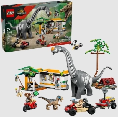 LEGO : Jurassic world - Mission de suivi du Raptor et du Titanosaure | LEGO®
