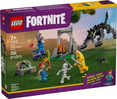 LEGO : Fortnite - Le camp de Peely et Sparkplug | LEGO®