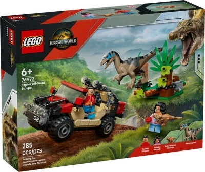 LEGO : Jurassic World - L’évasion hors route du Raptor | LEGO®