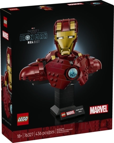 LEGO : Marvel - Le buste d’Iron Man MK4 | LEGO®