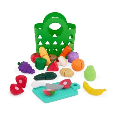 Battat - Ensemble de légumes à couper "Chop 'N' Prep" | Jeux collectifs & Jeux de rôles