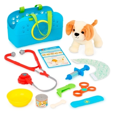 Battat - Ensemble vétérinaire pour "Happy Puppy" | Jeux collectifs & Jeux de rôles