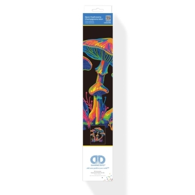 Diamond Dotz - Champignons Néon | Peinture à numéro & peinture de diamant (Diamond Painting)