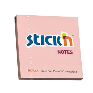 Feuillet adhésif 100f 2x3 ROSE pastel | Papier,cahiers, tablettes, factures, post-it