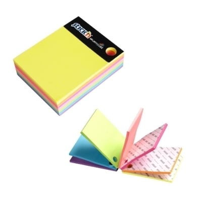 Cube 3x4 de 280 feuilles - 7 couleurs NÉON | Papier,cahiers, tablettes, factures, post-it