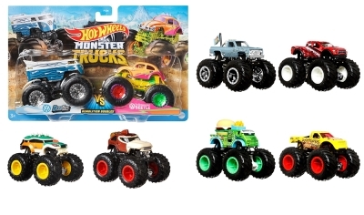 Hot Wheels Monster Trucks - 1:64 Double démolition, assortiment | Jeux collectifs & Jeux de rôles