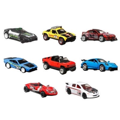 Hot Wheels - Pull-Backs - 1:43 Véhicule , assortiment | Jeux collectifs & Jeux de rôles