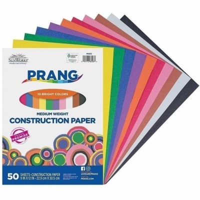 Papier de construction assortis 9X12 | Papier,cahiers, tablettes, factures, post-it
