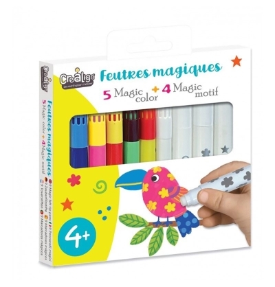 Crealign - Ensemble de 9 marqueurs magiques | Jeux collectifs & Jeux de rôles