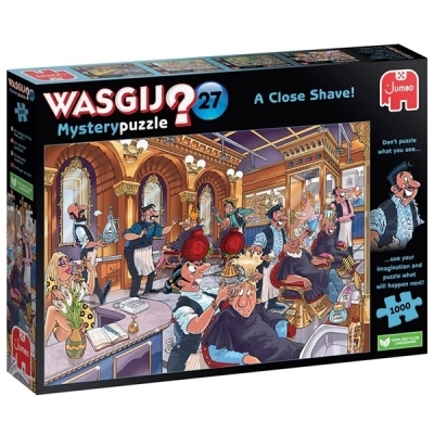 Casse-tête 1000 - Wasgij Mystery 27, Un rasage de très très près !  | Casse-têtes