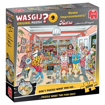 Casse-tête 1000 - Wasgij Original Retro 9, Petites rénovations ! | Casse-têtes