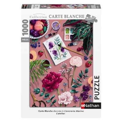 Casse-tête 1000 - L'atelier / L'encrerie Marine | Casse-têtes