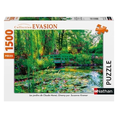 Casse-tête 1500 - Les jardins de Claude Monet, Giverny, Susanne Kremer | Casse-têtes