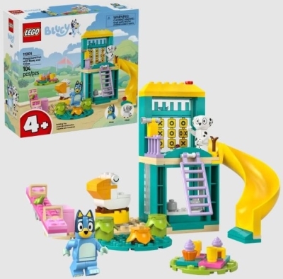 Lego : Bluey - Le terrain de jeu de Bluey et Chloe | LEGO®