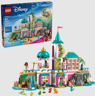 Lego : Disney - Le château des princesses et les animaux royaux | LEGO®