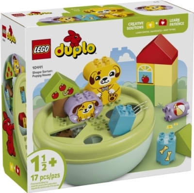 LEGO : Duplo -  Le trieur de formes : la niche du chiot | LEGO®