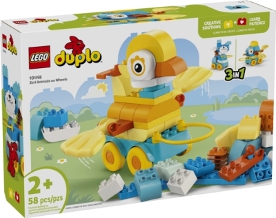 LEGO : Duplo - Les animaux sur roues 3 en 1  | LEGO®