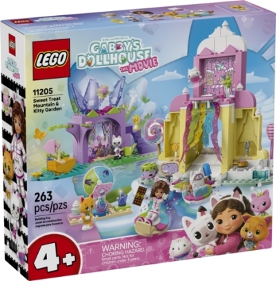 LEGO : Gabby's Dollhouse - La montagne des friandises et le jardin de Fée Minette | LEGO®