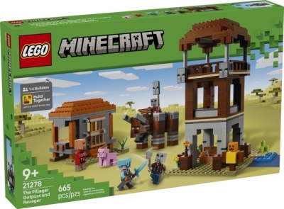 LEGO : Minecraft - L’avant-poste du pillard et le ravageur (CUEILLETTE EN MAGASIN SEULEMENT) | LEGO®