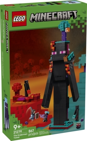 LEGO : Minecraft - La tour Enderman  | LEGO®
